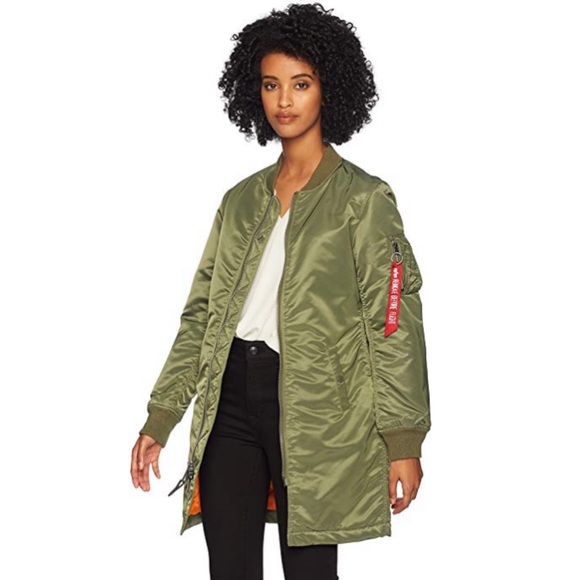 Alpha Industries MA-1 Flight Jacket Sage - Picture 1 of 4